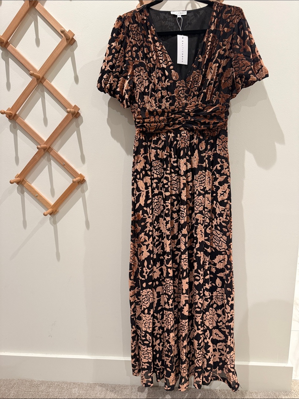 Baltic Born Leslie Velvet Maxi Dress - Picture 4 of 6